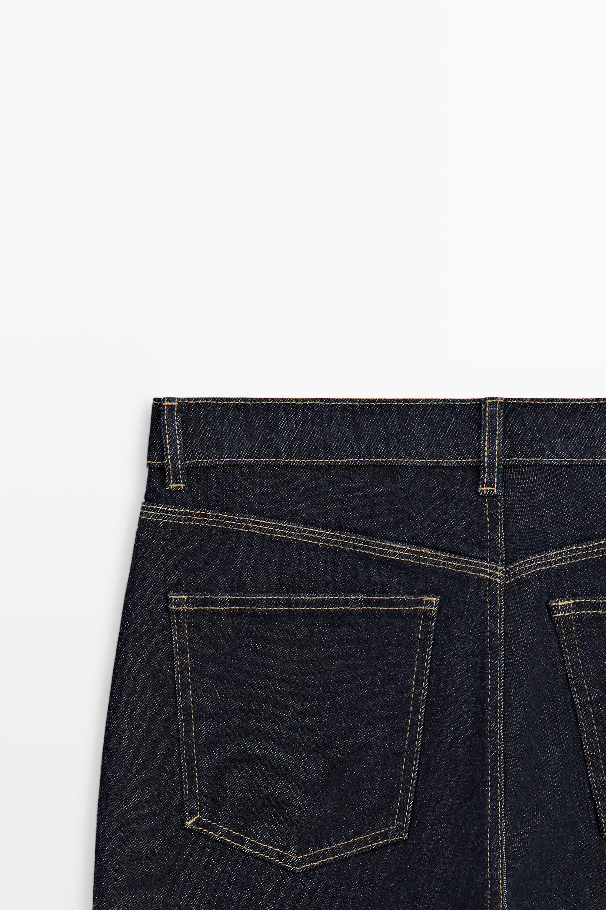 Jean straight taille moyenne